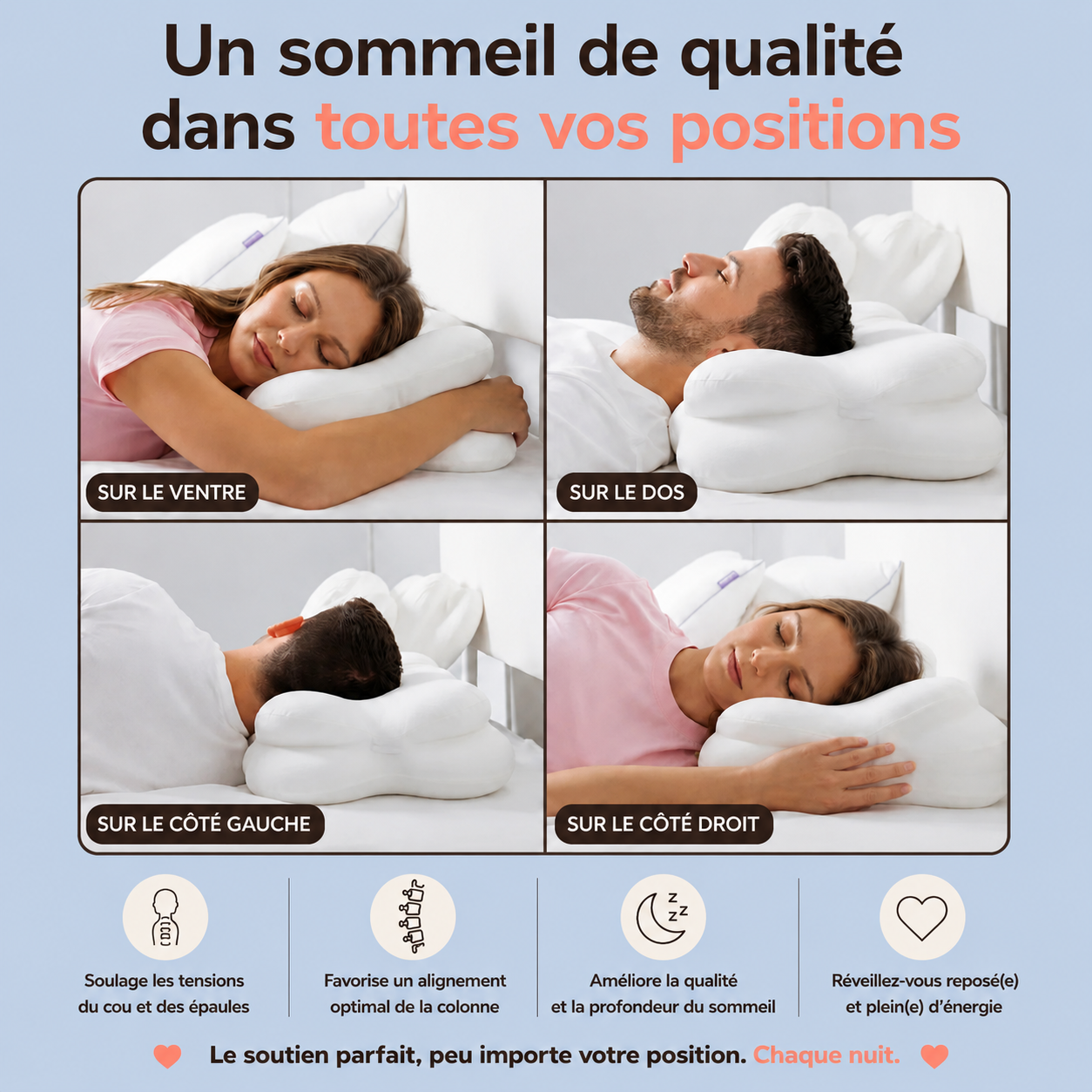 L'oreiller Loomi Cloud