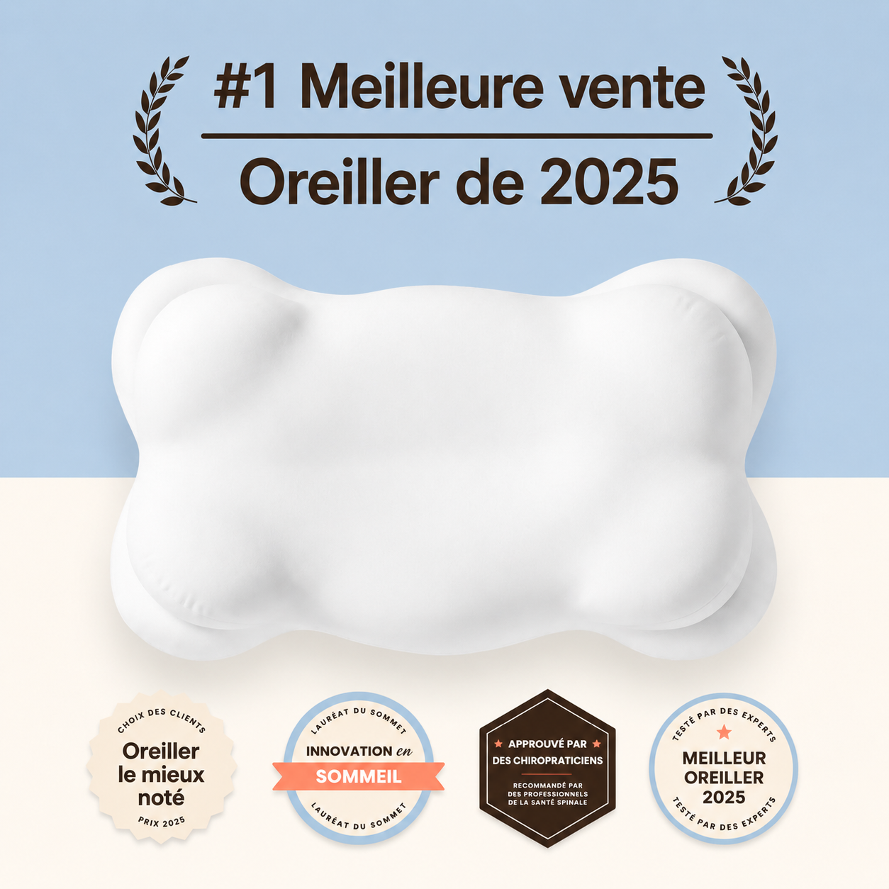 L'oreiller Loomi Cloud